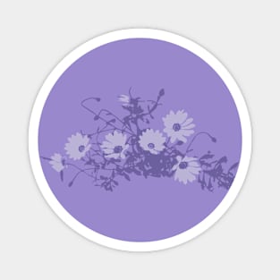 Flowers Decorative Icon Magnet